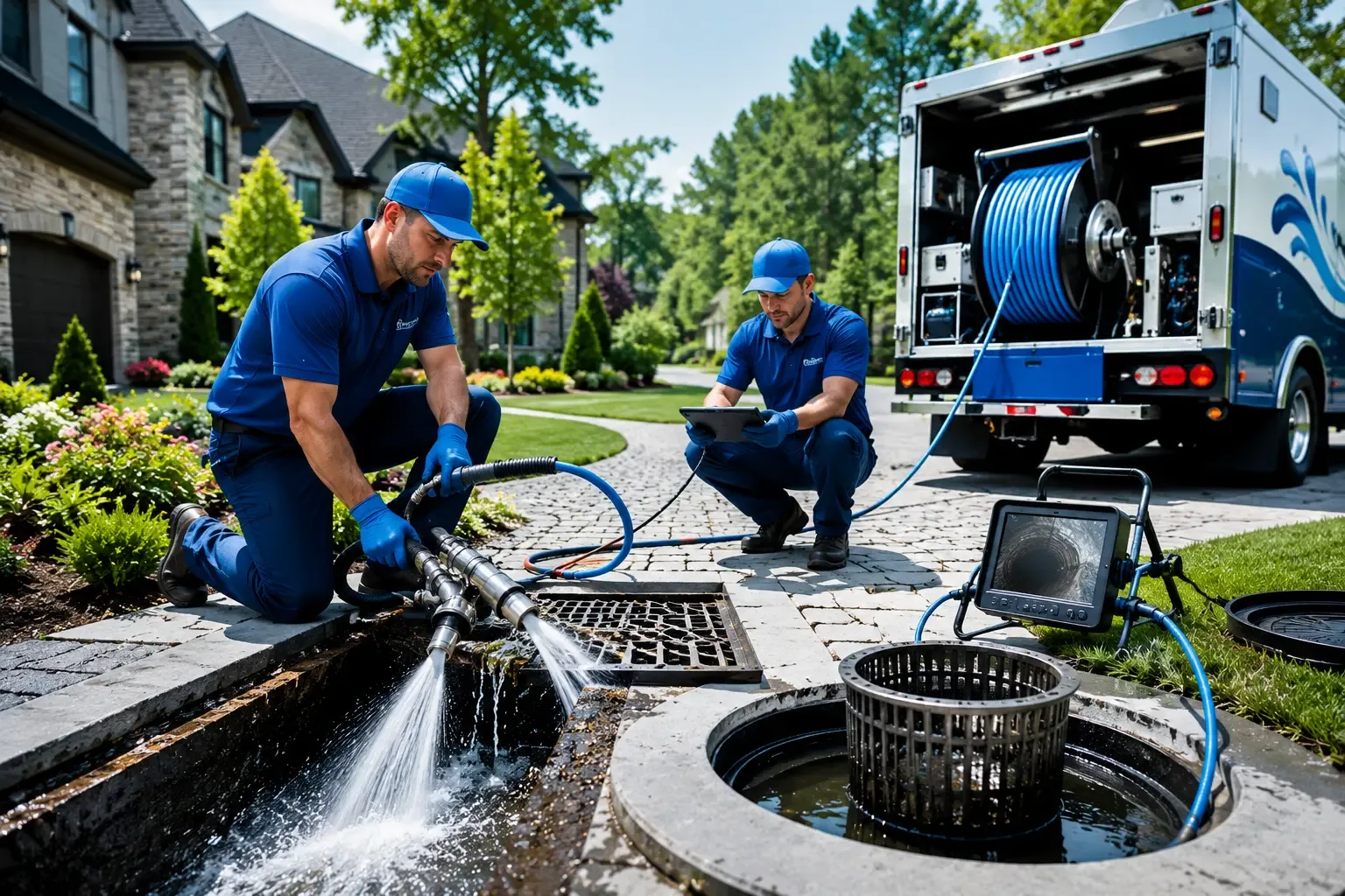 Local outdoor drain cleaning professionals in Como, MS